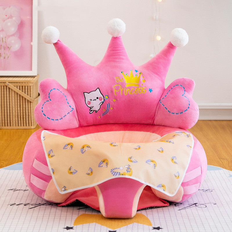 Baby Sofa Support Seat Cover Washable Toddlers Learning To Sit Plush Chair - Cindi Book