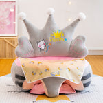 Baby Sofa Support Seat Cover Washable Toddlers Learning To Sit Plush Chair - Cindi Book