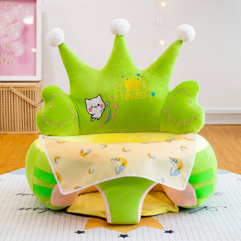 Baby Sofa Support Seat Cover Washable Toddlers Learning To Sit Plush Chair - Cindi Book