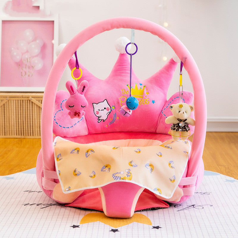 Baby Sofa Support Seat Cover Washable Toddlers Learning To Sit Plush Chair - Cindi Book