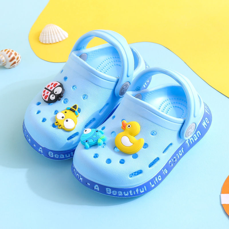 Kids Slippers for Boys Girls Cartoon Shoes Summer Toddler - Cindi Book