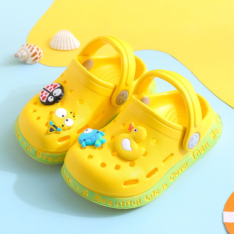 Kids Slippers for Boys Girls Cartoon Shoes Summer Toddler - Cindi Book