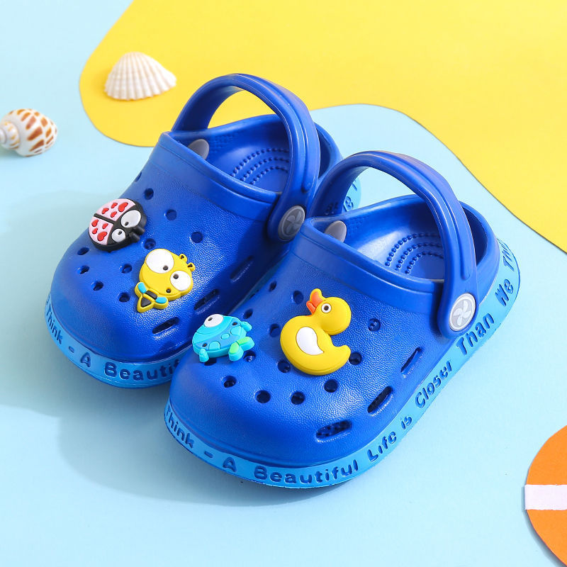 Kids Slippers for Boys Girls Cartoon Shoes Summer Toddler - Cindi Book