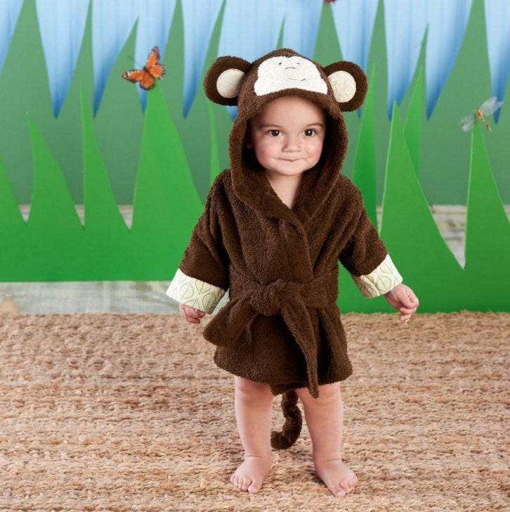 Cartoon Cute Animal Modeling Baby Bath Towels Baby Bathrobes Cotton Children's Bathrobes Baby Hooded - Cindi Book