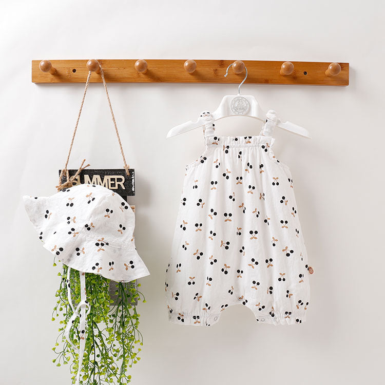 Baby Outfit Summer Outfit Thin Female Baby Bag Shorts Baby Outfit Cute Wind Boxer Romper
