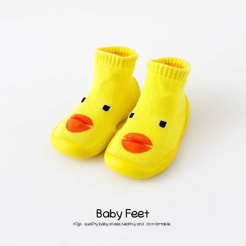 Home Non-Slip Soft Rubber Sole Baby Toddler Shoes - Cindi Book