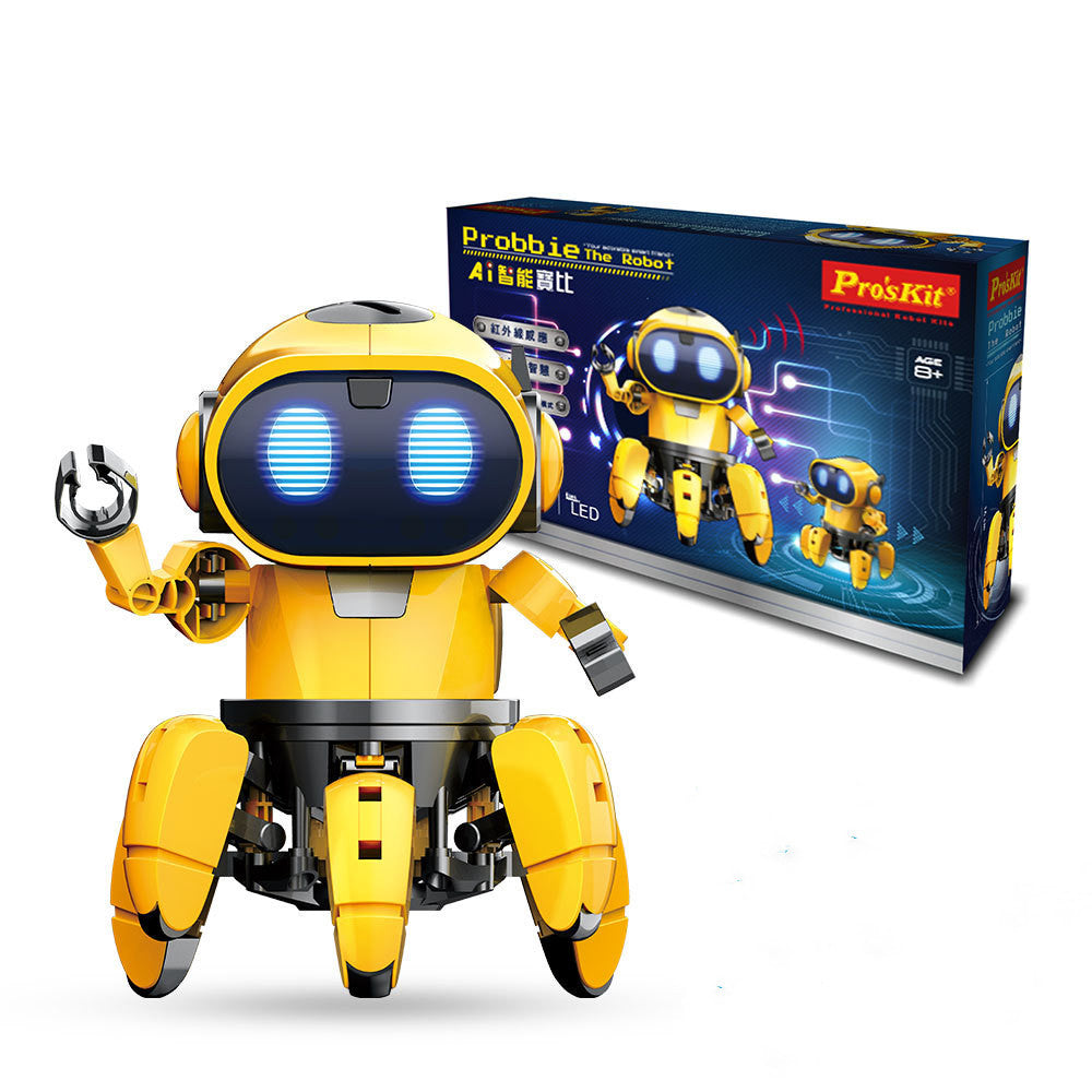 Educational Science Toys Ai Intelligent Robot Baobi Children's Building Blocks Splicing - Cindi Book