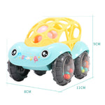 Bobo Car Baby Bell Grip Soft Toy Baby Teether Hand Catch Ball - Cindi Book