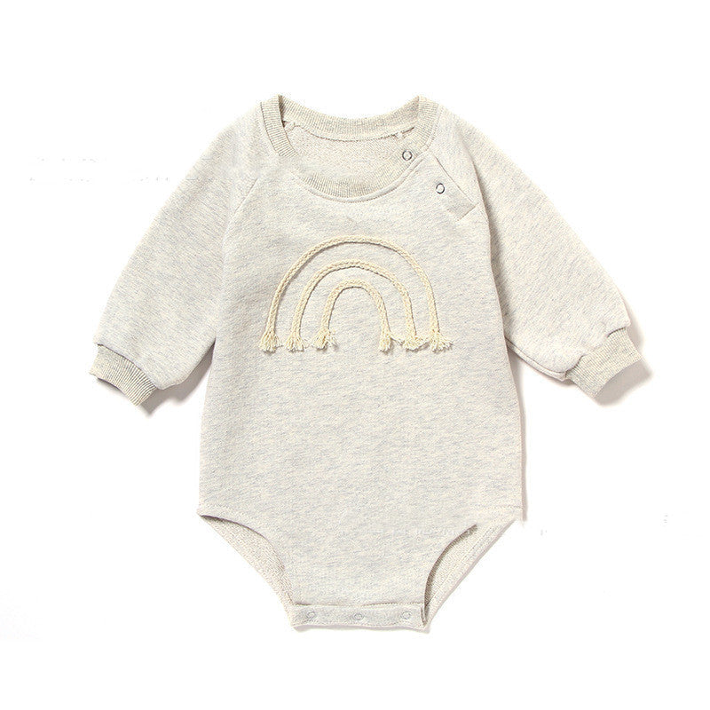 Baby Long-Sleeved Baby Fart Suit One-Piece - Cindi Book