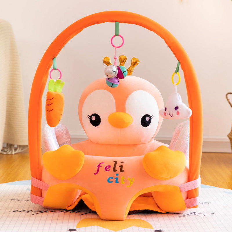 Shopping Basket, Child Seat, Plush Toy, Baby Learn To Sit On Chair - Cindi Book