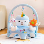 Shopping Basket, Child Seat, Plush Toy, Baby Learn To Sit On Chair - Cindi Book