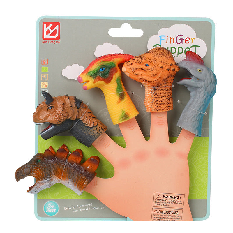 Children's Finger Dinosaur Doll Tyrannosaurus Model - Cindi Book