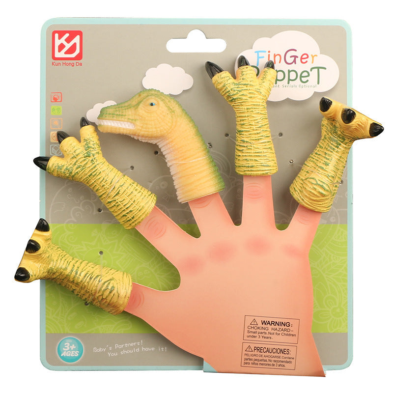 Children's Finger Dinosaur Doll Tyrannosaurus Model - Cindi Book