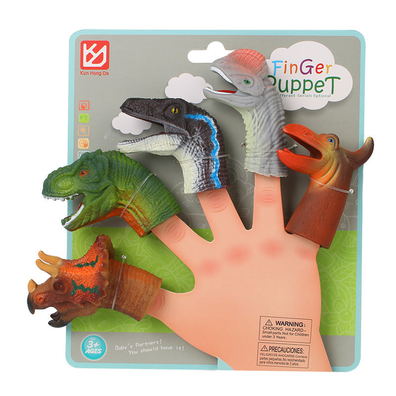 Children's Finger Dinosaur Doll Tyrannosaurus Model - Cindi Book