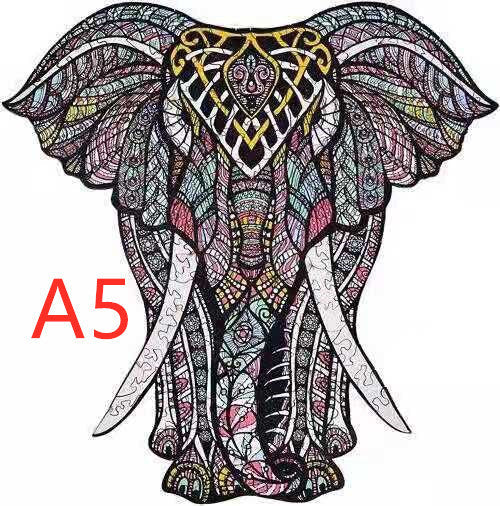 DIY Wooden Puzzles Animal Shaped The Best Christmas Gift Wooden Puzzles - Cindi Book
