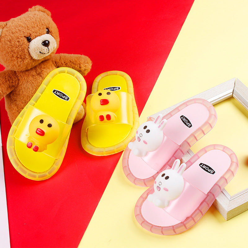 New Luminous Children's Slippers With Lights Cartoon Children's Shoes - Cindi Book