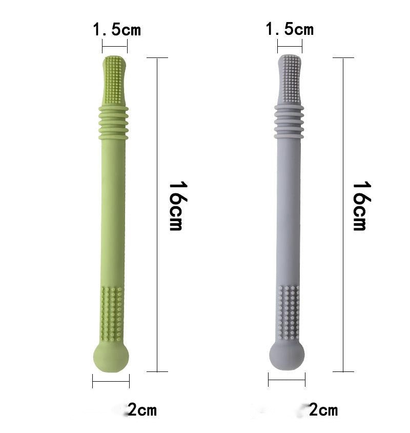Baby Teether Silicone Hollow Teething Tube - Cindi Book