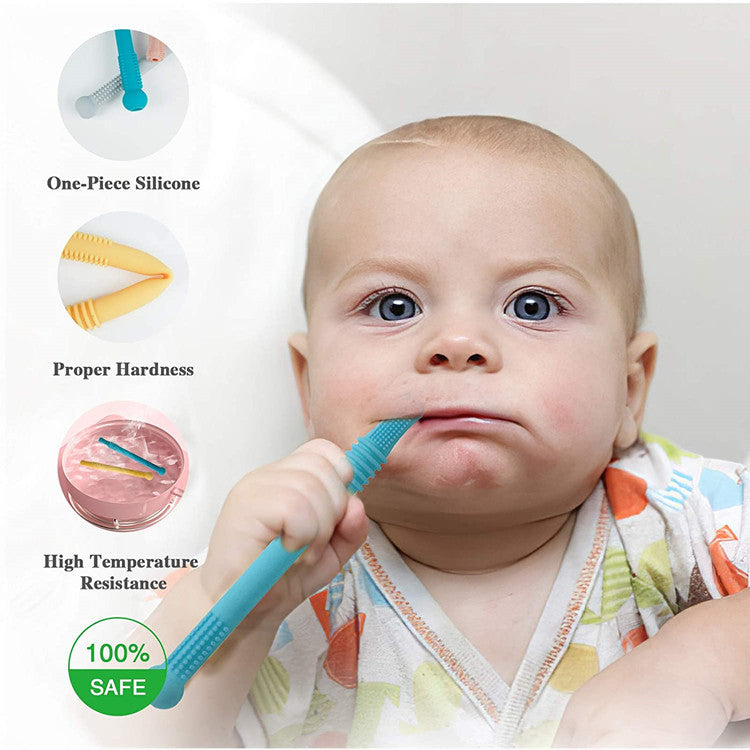Baby Teether Silicone Hollow Teething Tube - Cindi Book