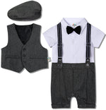 Baby Boy Suit One-piece Gentleman Suit - Cindi Book
