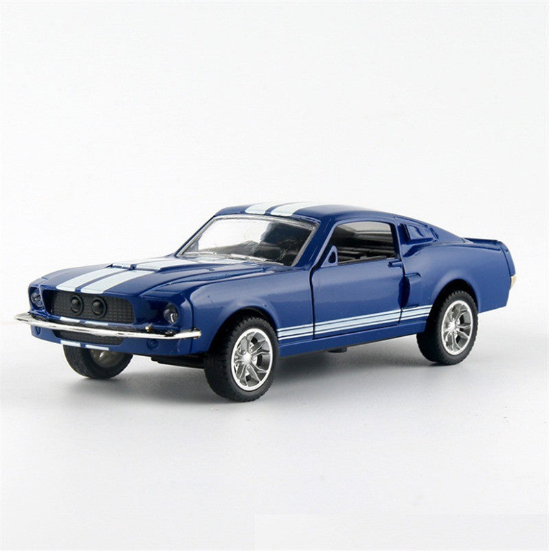 Mustang  Door Pull Back Alloy Car Alloy Toy Car Model - Cindi Book