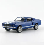 Mustang  Door Pull Back Alloy Car Alloy Toy Car Model - Cindi Book