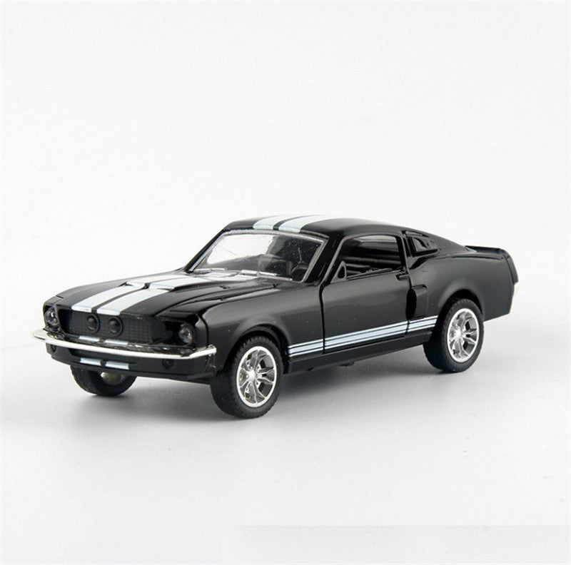 Mustang  Door Pull Back Alloy Car Alloy Toy Car Model - Cindi Book
