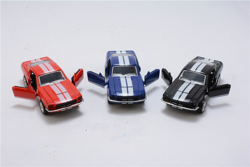 Mustang  Door Pull Back Alloy Car Alloy Toy Car Model - Cindi Book