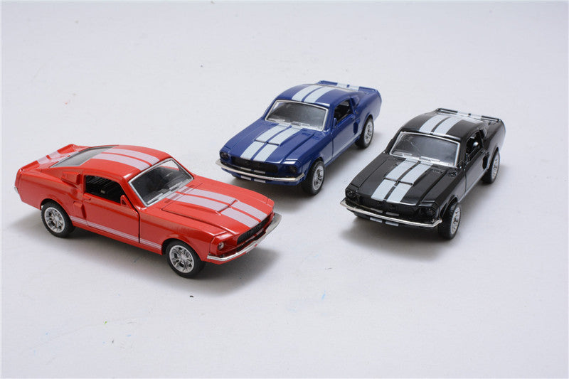 Mustang  Door Pull Back Alloy Car Alloy Toy Car Model - Cindi Book