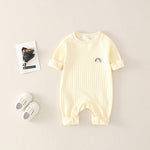 Fashionable And Simple Rainbow Baby Jumpsuit - Cindi Book