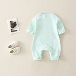 Fashionable And Simple Rainbow Baby Jumpsuit - Cindi Book