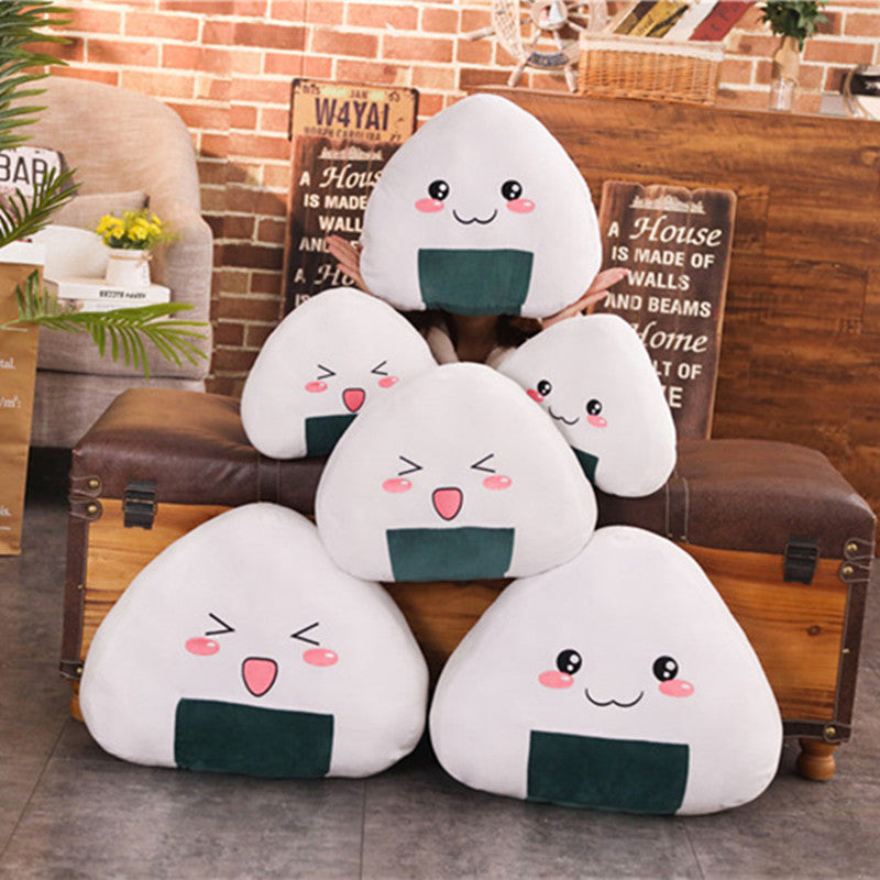 Cartoon Anime Rice Ball Plush Toy Plush Doll Large Sleeping Pillow Ragdoll Doll Children's Day Gift - Cindi Book