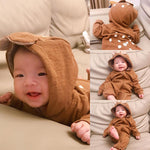 Baby Long-Sleeved Men's And Women's Baby Spring And Autumn Romper Romper Romper Jumpsuit - Cindi Book