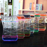 Creative Cruise Fluid Liquid Hourglass Quicksand Timer 2024 Ins Living Room Office Ornaments Desk Table Decorations Home Decor - Cindi Book