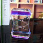 Creative Cruise Fluid Liquid Hourglass Quicksand Timer 2024 Ins Living Room Office Ornaments Desk Table Decorations Home Decor - Cindi Book