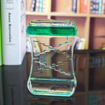 Creative Cruise Fluid Liquid Hourglass Quicksand Timer 2024 Ins Living Room Office Ornaments Desk Table Decorations Home Decor - Cindi Book