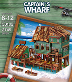 Blocks Bricks Old Fishing House Series Captain's Wharf Toys For Kids Christmas Gifts - Cindi Book