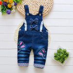 Children's Pants, Baby Children's Overalls, Jeans, Children's Clothing, Children's Pants, Boys And Girls' Cotton Trousers Cover - Cindi Book