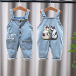Children's Pants, Baby Children's Overalls, Jeans, Children's Clothing, Children's Pants, Boys And Girls' Cotton Trousers Cover - Cindi Book