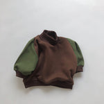 Fleece Pullover Baby Fleece Top Turtleneck Sweater - Cindi Book