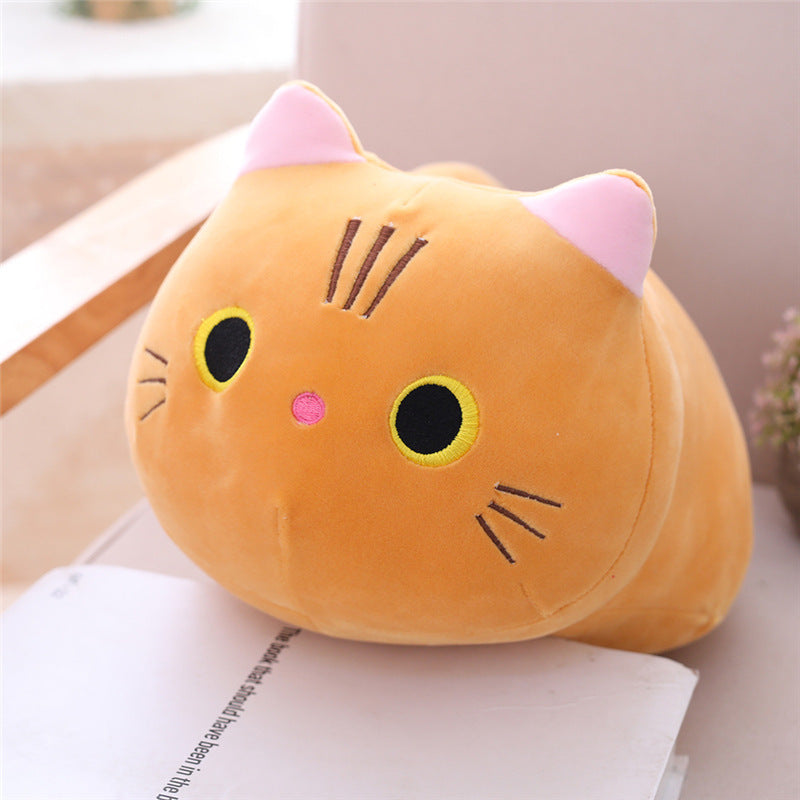 Cute Fat Cat Plush Doll Soft Cute Cat Rag Doll Doll - Cindi Book