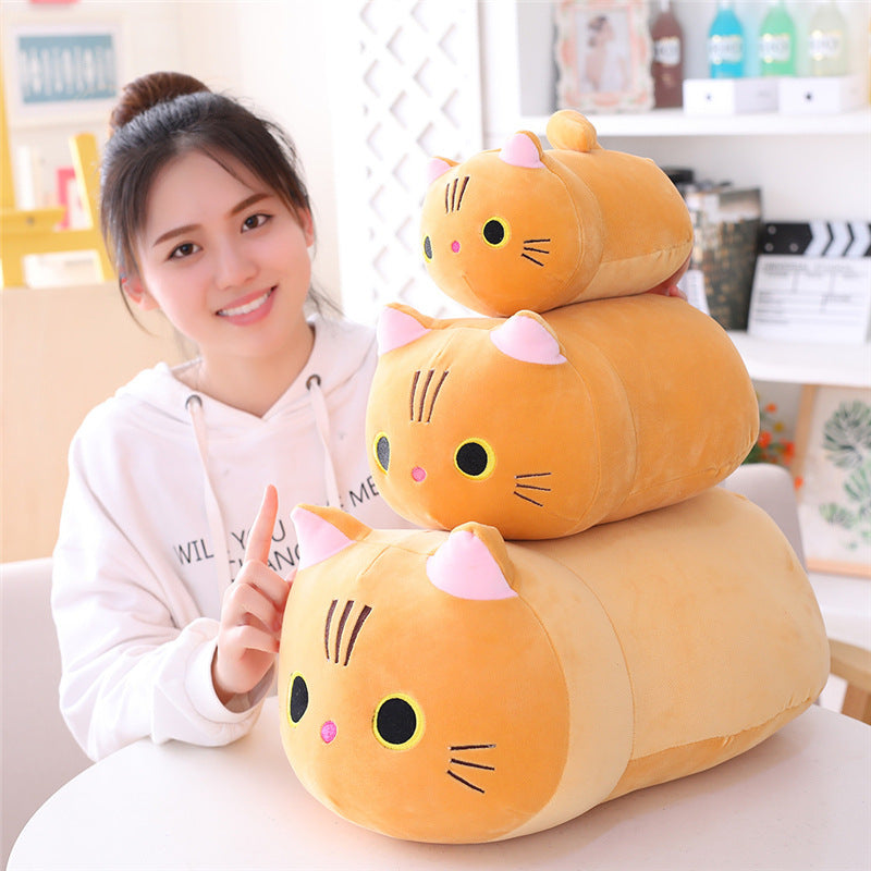 Cute Fat Cat Plush Doll Soft Cute Cat Rag Doll Doll - Cindi Book