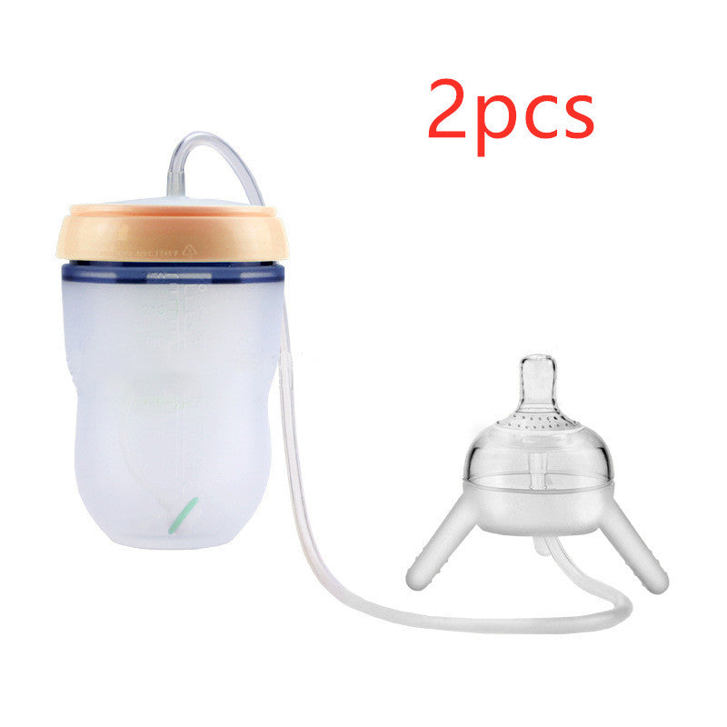 Feeding Bottle Kids Cup Children Training Silicone Sippy - Cindi Book