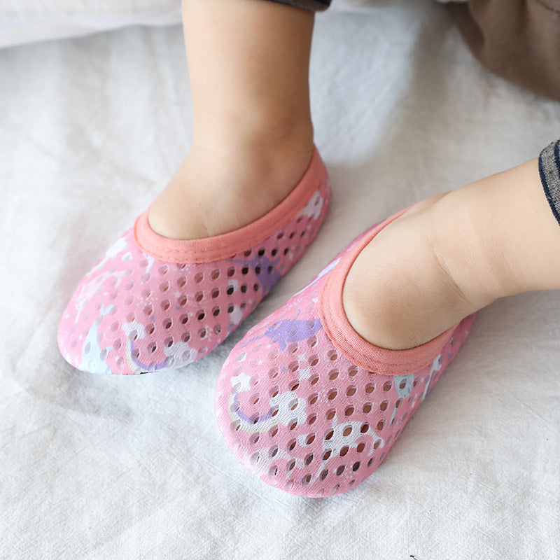 New Baby Girls First Step Shoes Baby Spring Summer Mesh Baby Shoes - Cindi Book