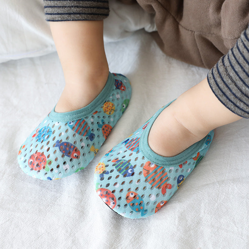 New Baby Girls First Step Shoes Baby Spring Summer Mesh Baby Shoes - Cindi Book