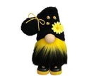Sunflower Bumble Bee Striped Gnome Scandinavian Honey Bee Elfs Home Decorative Plush Doll Figurines Faceless Doll Ornament - Cindi Book