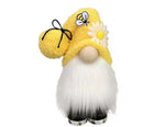 Sunflower Bumble Bee Striped Gnome Scandinavian Honey Bee Elfs Home Decorative Plush Doll Figurines Faceless Doll Ornament - Cindi Book