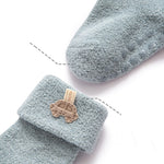 Baby socks Newborn Baby Socks And Velvet To Keep Warm - Cindi Book