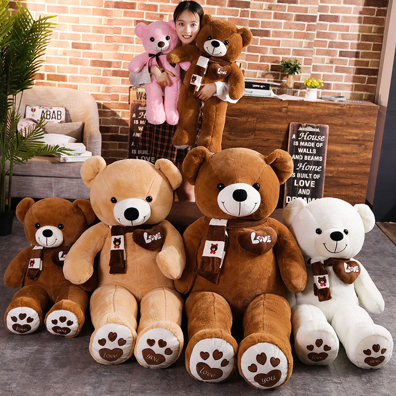 Big Bear Plush Toy Hugs Bear Teddy Bear Panda Doll Ragdoll Give Children Girls Dolls Birthday Gifts - Cindi Book