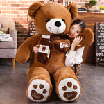 Big Bear Plush Toy Hugs Bear Teddy Bear Panda Doll Ragdoll Give Children Girls Dolls Birthday Gifts - Cindi Book