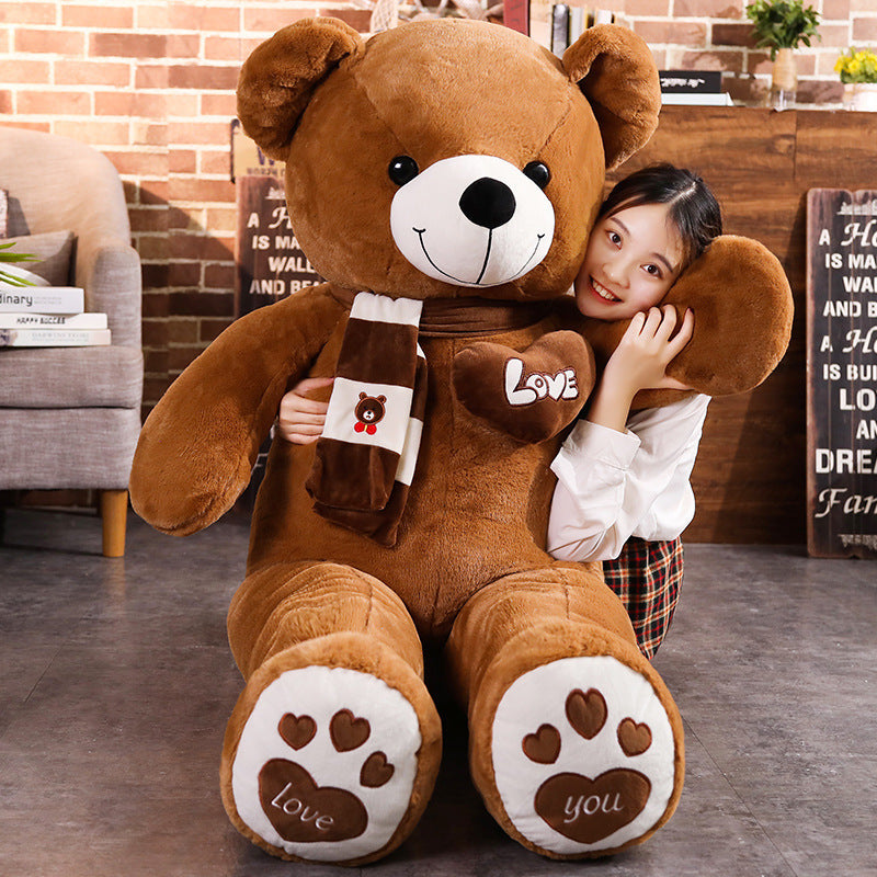 Big Bear Plush Toy Hugs Bear Teddy Bear Panda Doll Ragdoll Give Children Girls Dolls Birthday Gifts - Cindi Book